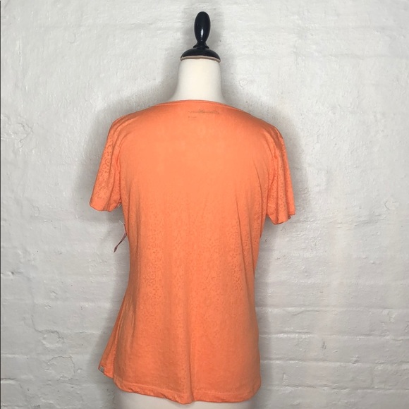 EDDIE BAUER burnout knit top - Picture 2 of 4